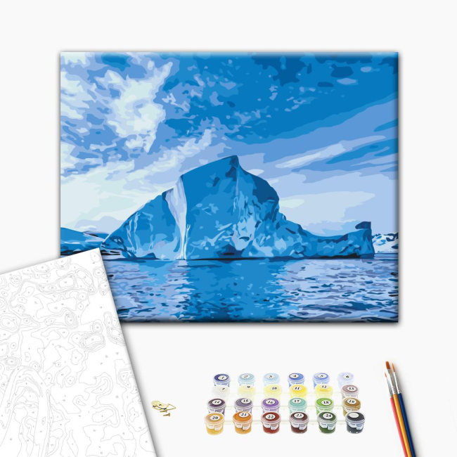 Товари для малювання - Картина за номерами Brushme Крижане королівство Андрій Зотов 40 х 50 см (BS54272)#2