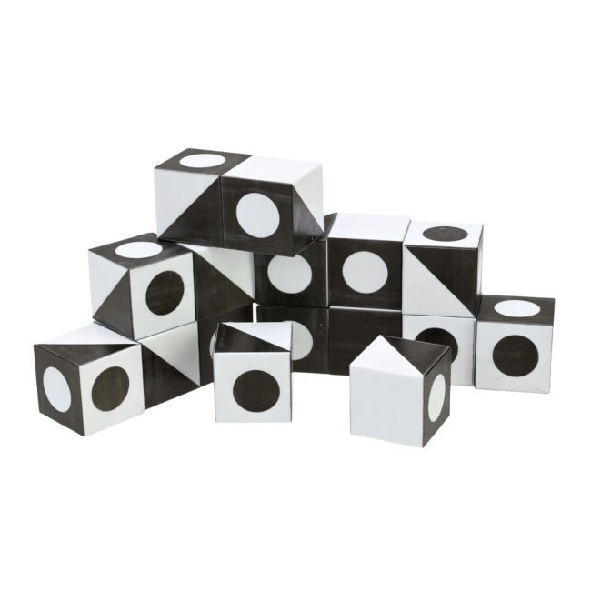 Настільні ігри - Настільна гра Країна Іграшок Магнітні кубики чорно-білі (FD136-1)#3