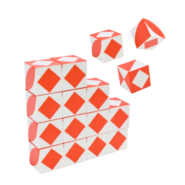 Настільні ігри - Настільна гра Країна Іграшок Магнітні кубики біло-помаранчеві (FD136-3)#2