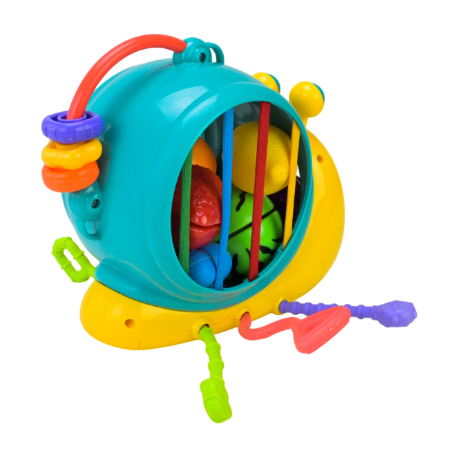 Розвивальні іграшки - Тактильна іграшка Сонячний зайчик Равлик (PL-724-97)#2