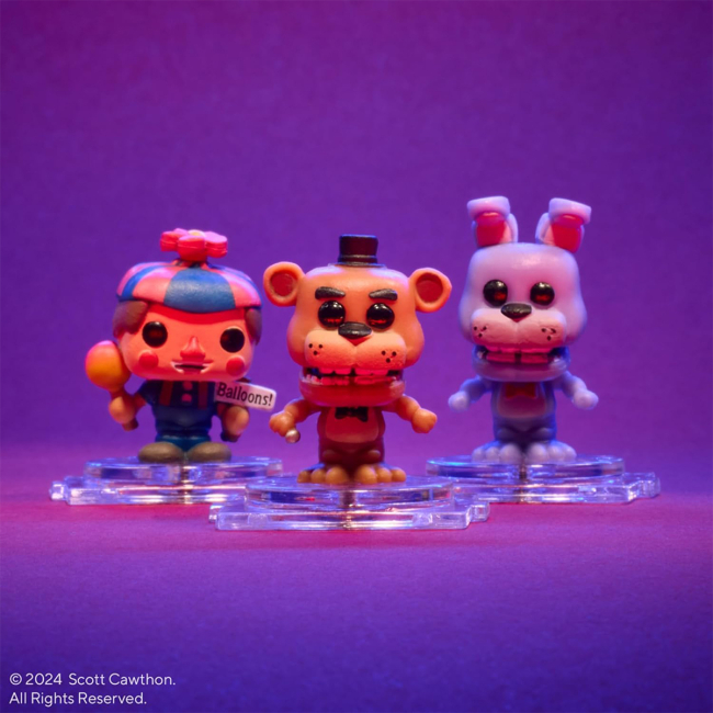 Фігурки персонажів - Набір фігурок ​Funko Pop Bitty Pop Five Nights at Freddy's Фредді (73046)#4