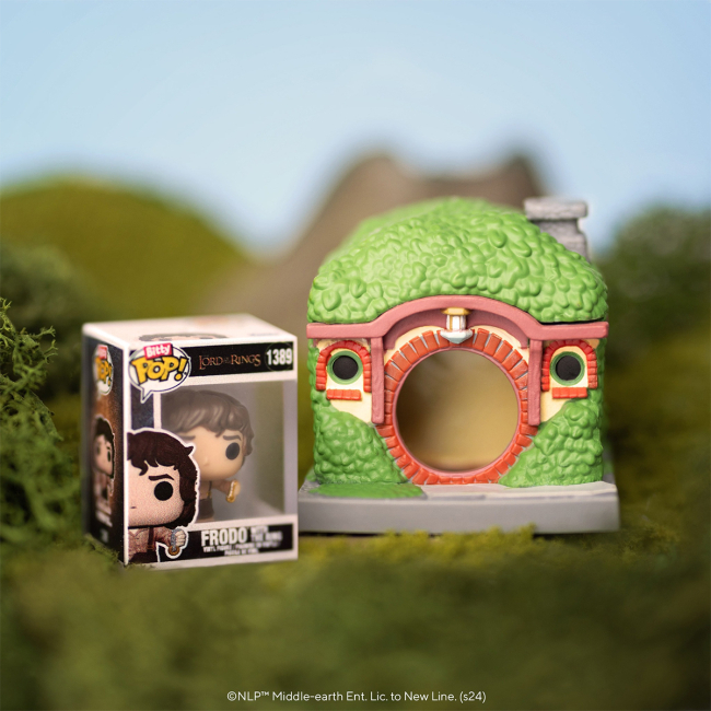 Фигурки персонажей - Набор фигурок Funko Pop Bitty Pop Towns Властелин колец Фродо Бэггинс и избушка (83685)#4