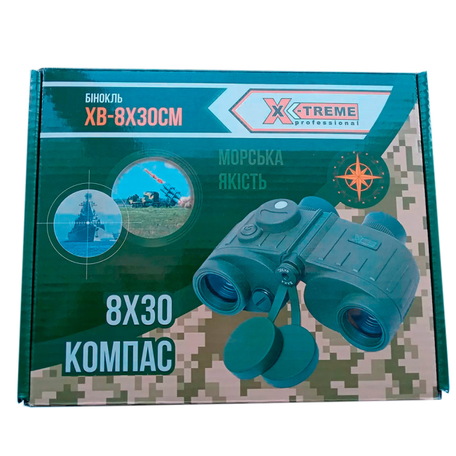 Наукові ігри, фокуси та досліди - Бінокль X-Treme XB-8X30CM (122493)#3