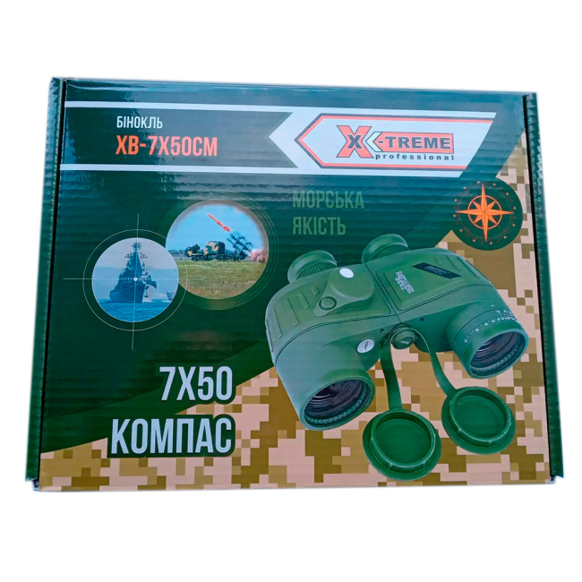 Научные игры, фокусы и опыты - Бинокль X-Treme XB-7X50CM (122492)#3