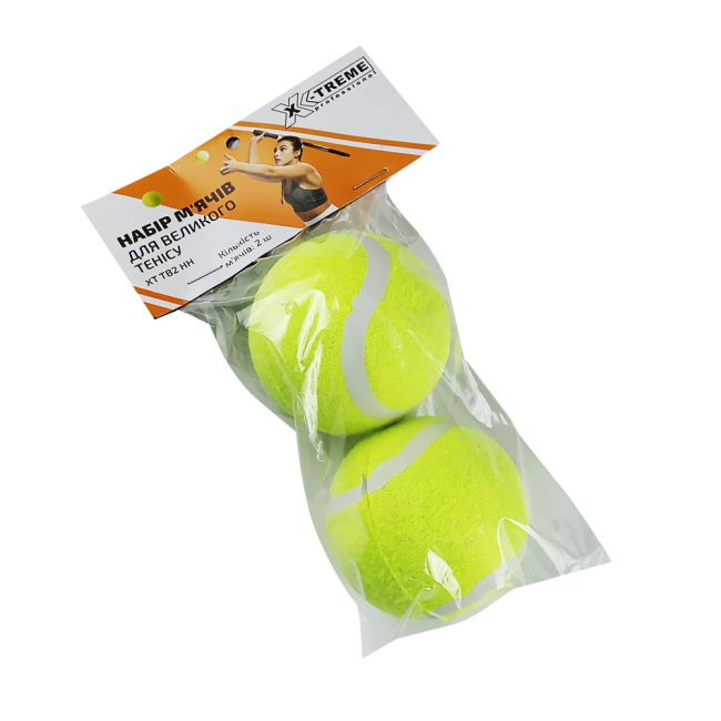 Спортивные активные игры - Набор мячей для тенниса X-Treme XT TB2 HH (134336)#3