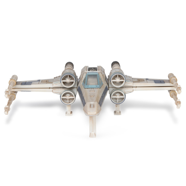 Транспорт и спецтехника - Игровой набор Star Wars Medium Vehicle X-Wing Blue 1 Antoc Merric R2-R9 (SWJ0025)#4