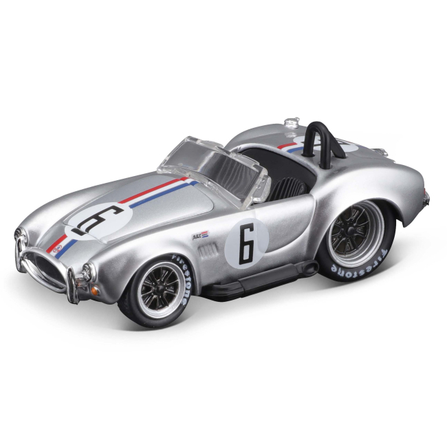 Транспорт і спецтехніка - Ігровий набір Maisto Muscle machines Трейлер-транспортер та машинка 1950 Ford COE Flatbed та 1964 Shelby Cobra (11532/2)#6