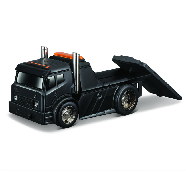 Транспорт і спецтехніка - Ігровий набір Maisto Muscle machines Трейлер-транспортер та машинка Jom Flatbed та 1986 Audi Sport Quattad S1 E2 (11532/7)#4