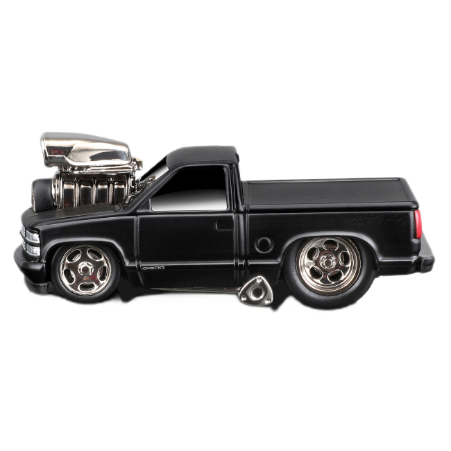 Автомоделі - Автомодель Maisto Muscle machines 1993 Chevrolet 454 SS pickup 44 чорна (15526/2)#2