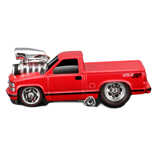 Автомоделі - Автомодель Maisto Muscle machines 1993 Chevrolet 454 SS pickup 32 червона (15526/7)#2