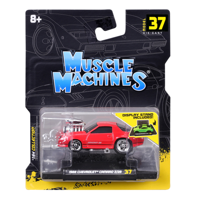 Автомоделі - Автомодель Maisto Muscle machines 1988 Chevrolet Camaro Z/28 (15526/9)#7