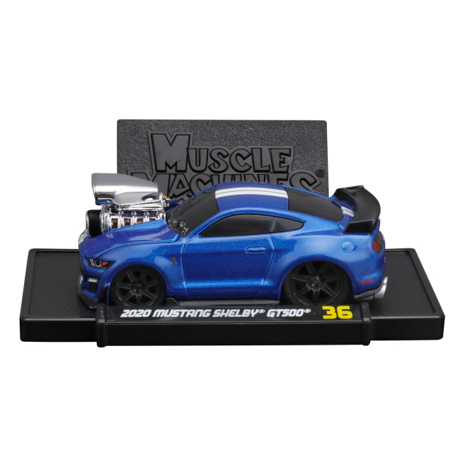 Автомоделі - Автомодель Maisto Muscle machines 2020 Mustang Shelby GT500 (15526/10)#6