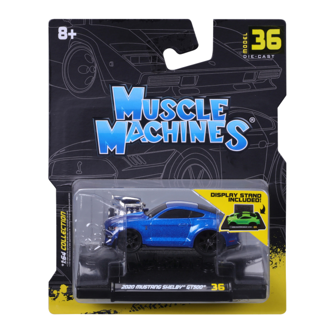 Автомоделі - Автомодель Maisto Muscle machines 2020 Mustang Shelby GT500 (15526/10)#7