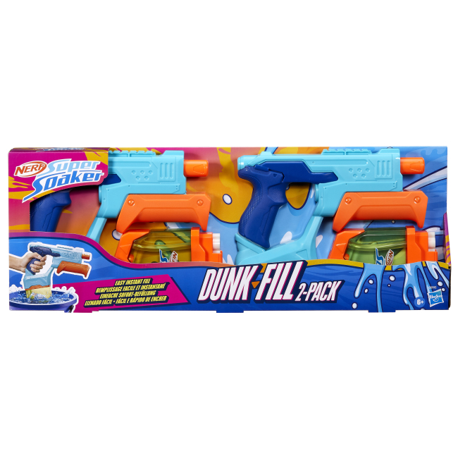 Водное оружие - Набор водных бластеров Nerf Super Soaker Mini dunk fill (G0995)#3