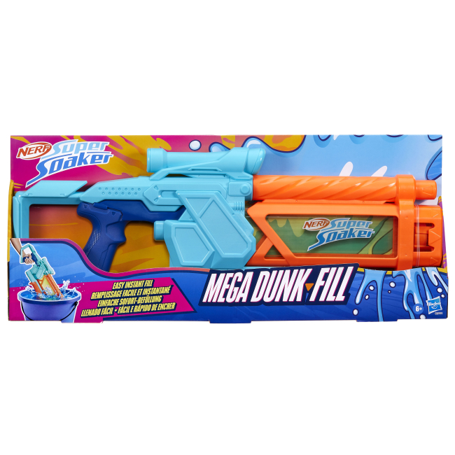 Водное оружие - Водный бластер Nerf Super Soaker Mega dunk fill (G0999)#3