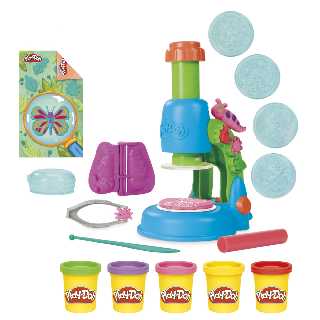 Набори для ліплення - Набір для творчості Play-Doh Мікроскоп (G0494)#3