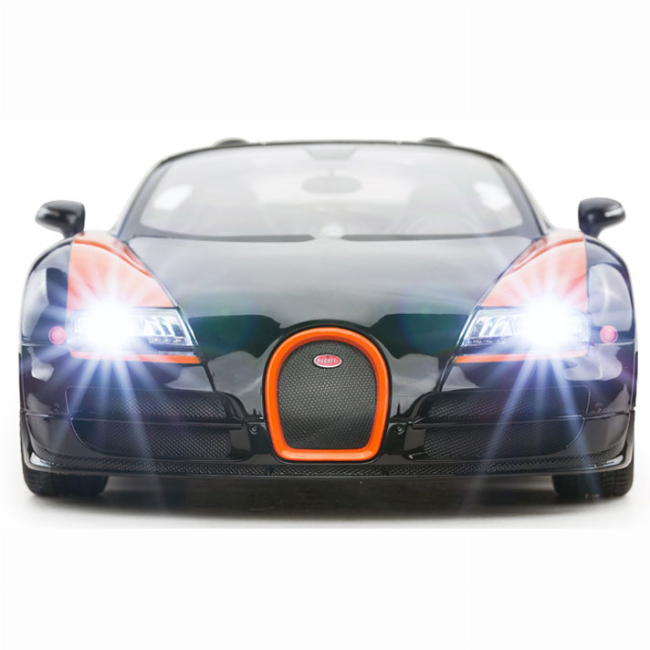 Радіокеровані моделі - Автомодель Rastar Bugatti Grand Sport Vitesse на радіокеруванні 1:14 чорна (454.00.21)#7