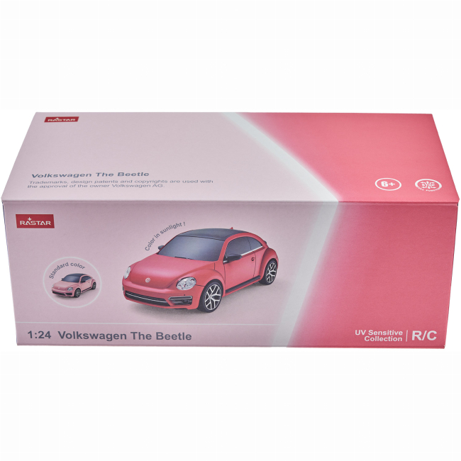 Радиоуправляемые модели - Автомодель Rastar Volkswagen Beetle UV Sensitive Collection на радиоуправлении 1:24 (454.00.48)#9