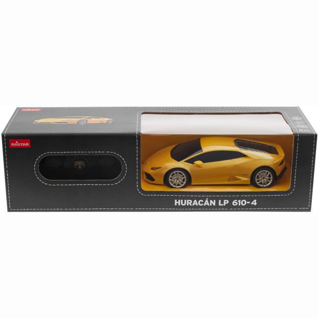 Радиоуправляемые модели - Автомодель Rastar Lamborghini Huracan LP610-4 на радиоуправлении 1:24 желтая (454.00.60)#9