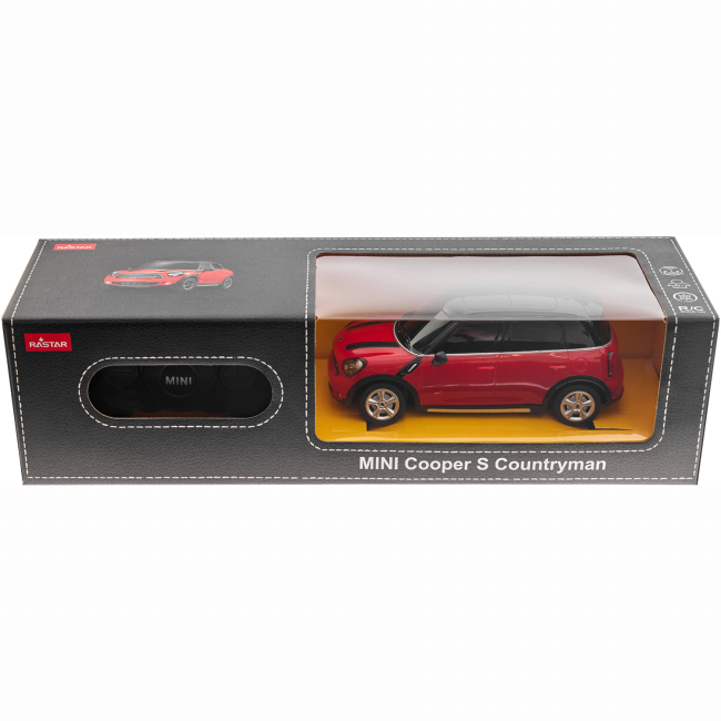 Радіокеровані моделі - Автомодель Rastar Mini Cooper S Countryman на радіокеруванні 1:24 червона (454.00.63)#8