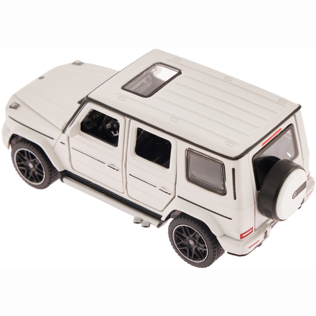 Автомодели - Автомодель Rastar Mercedes-Benz AMG G63 1:32 белая (454.00.78)#3