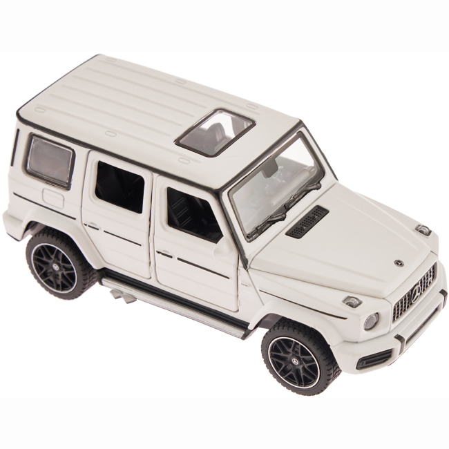 Автомодели - Автомодель Rastar Mercedes-Benz AMG G63 1:32 белая (454.00.78)#4