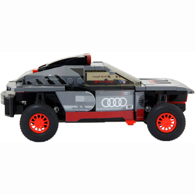 Конструктори з унікальними деталями - Конструктор Rastar Bricks Audi RS Q e-tron 1:30 Сірий 367 деталей (454.00.87)#5