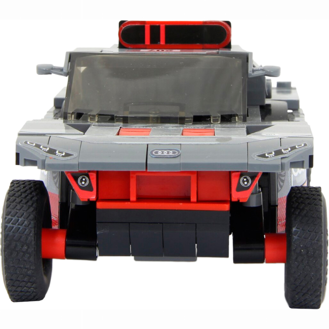 Конструктори з унікальними деталями - Конструктор Rastar Bricks Audi RS Q e-tron 1:30 Сірий 367 деталей (454.00.87)#6