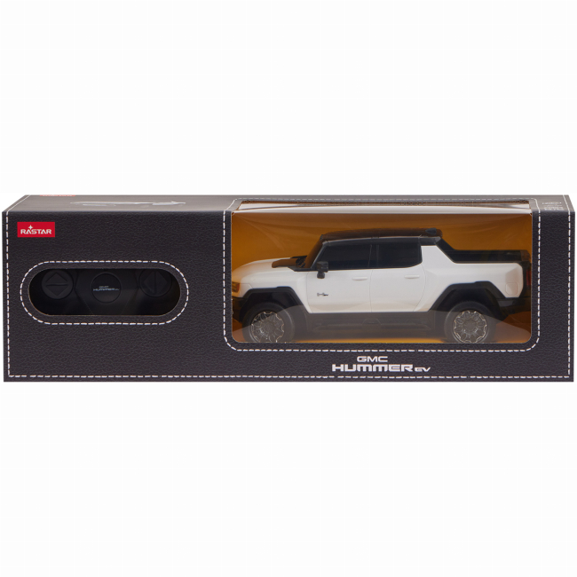 Радіокеровані моделі - Автомодель Rastar Hummer EV на радіокеруванні 1:26 біла (454.00.91)#9