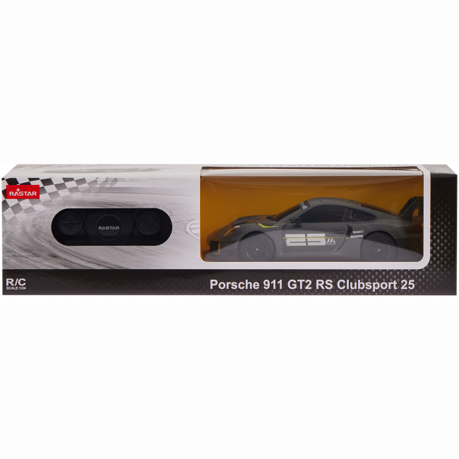 Радиоуправляемые модели - Автомодель Rastar Porsche 911 GT2 RS Clubsport 25 на радиоуправлении 1:24 серая (454.00.92)#9