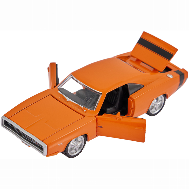 Автомоделі - Автомодель Rastar 1970 Dodge Charger R/T 1:36 помаранчева (454.00.96)#2
