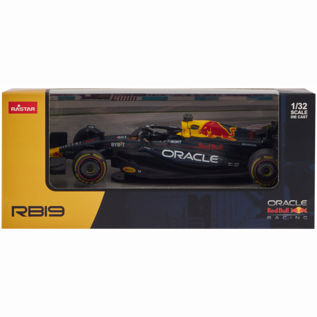 Автомодели - Автомодель Rastar Red Bull F1 RB19 1:32 синяя (454.00.98)#7