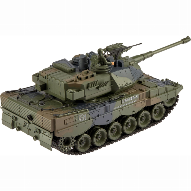 Радиоуправляемые модели - Танк Zipp toys 789 German Leopard 2A6 1:18 (532.00.16)#4