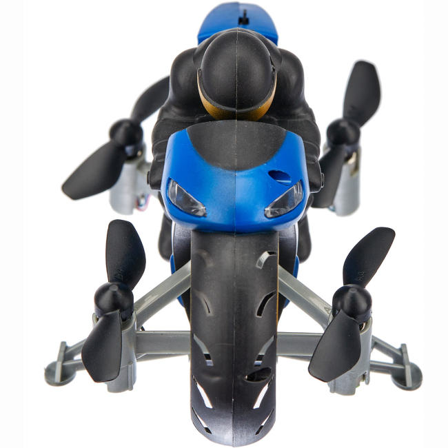 Радіокеровані моделі - Квадрокоптер Zipp toys Flying motorcycle Blue (532.00.39)#3