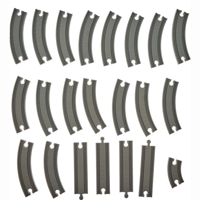 Железные дороги и поезда - Игровой набор Zipp toys Городской экспресс 103 детали зеленый (532.00.54)#5