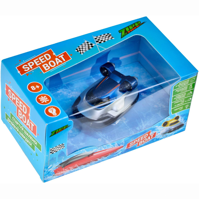 Радіокеровані моделі - Катер Zipp toys Speed boat small Blue (532.00.74)#8