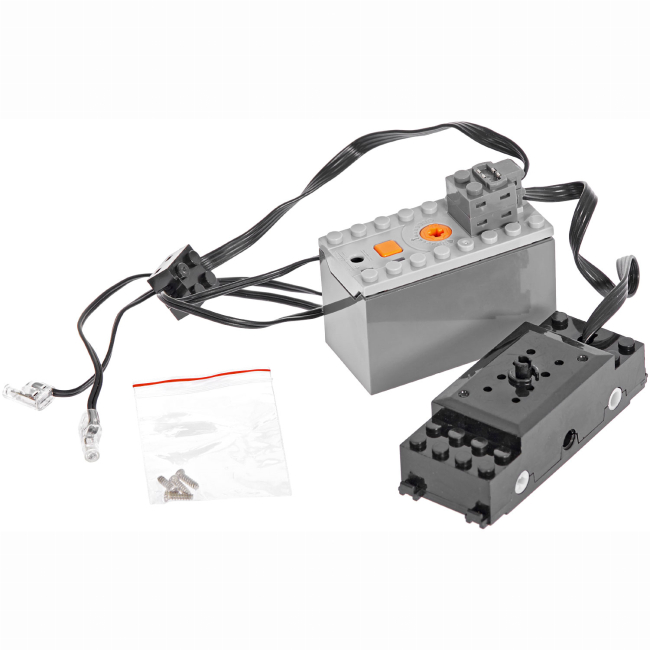 Конструкторы с уникальными деталями - Конструктор Zipp toys Поезд DPK32 с рельсами желтый (532.01.00)#3