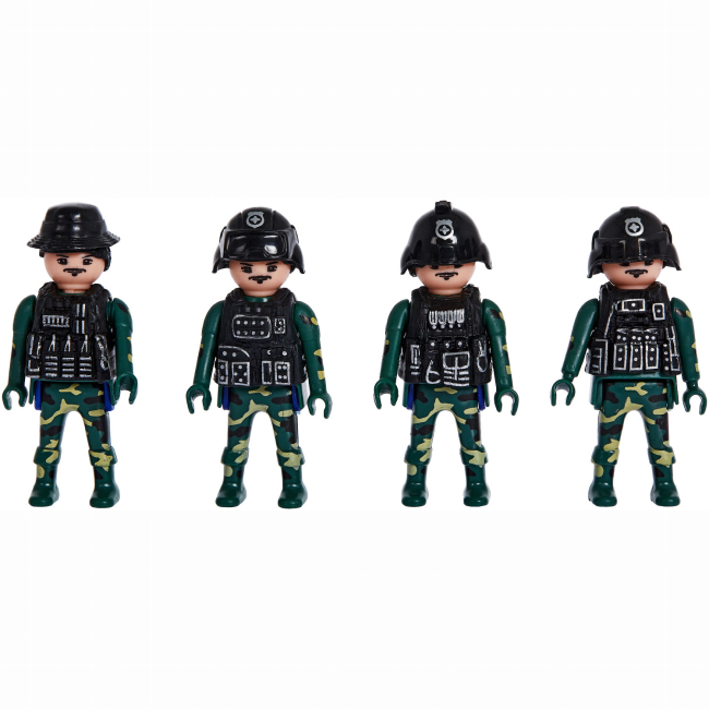 Конструктори з унікальними деталями - Конструктор Zipp toys Потяг DF2159 з рельсами зелений (532.01.01)#2