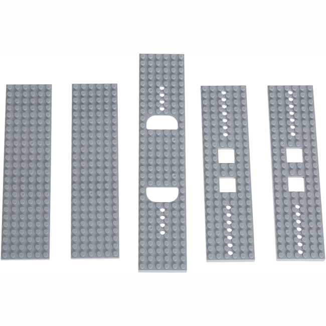 Конструкторы с уникальными деталями - Конструктор Zipp toys Поезд DF11 Z с рельсами синий (532.01.02)#4