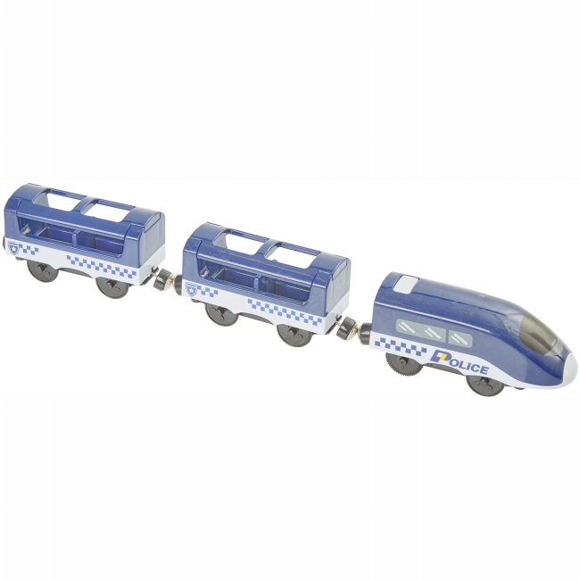 Залізниці та потяги - Ігровий набір Zipp toys Міський експрес 92 деталі синій (532.01.10)#2