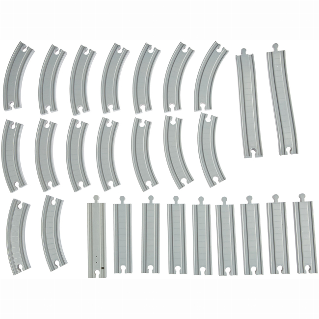 Залізниці та потяги - Ігровий набір Zipp toys Міський експрес 92 деталі синій (532.01.10)#8