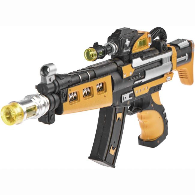 Помповое оружие - Автомат Zipp toys Оружие будущего Желтый (532.01.23)#4
