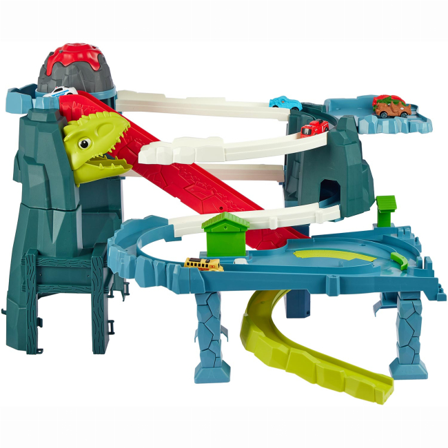 Автотреки - Ігровий набір Zipp toys Dino Автотрек-вулкан електричний (532.01.28)#2