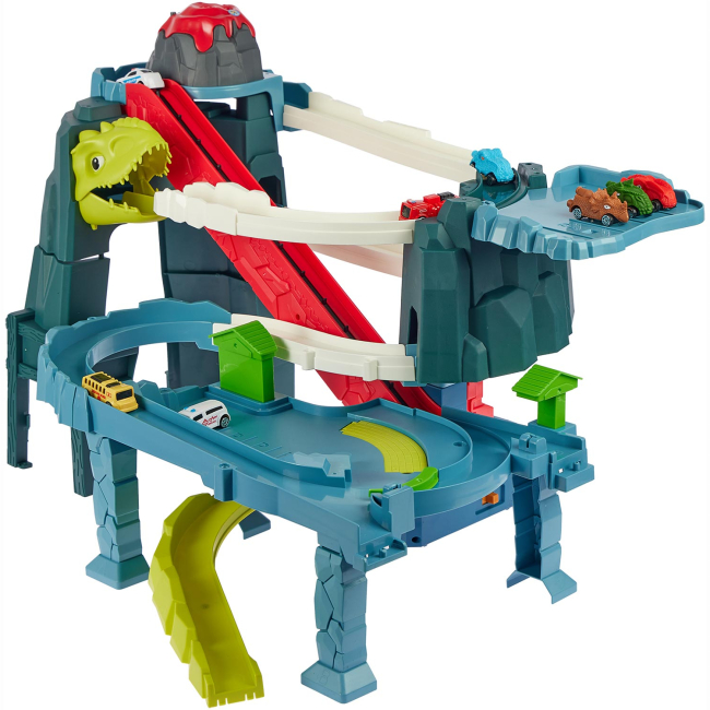 Автотреки - Ігровий набір Zipp toys Dino Автотрек-вулкан електричний (532.01.28)#3