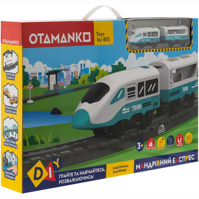 Железные дороги и поезда - Игровой набор Otamanko Странствующий экспресс 118 деталей (532.01.36)#4