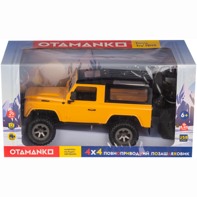 Радіокеровані моделі - Автомодель Otamanko Позашляховик з камерою жовтий (532.01.40)#6