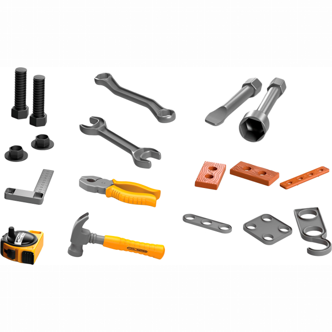 Наборы профессий - Игровой набор Otamanko Пояс с инструментами желтый (532.01.47)#2