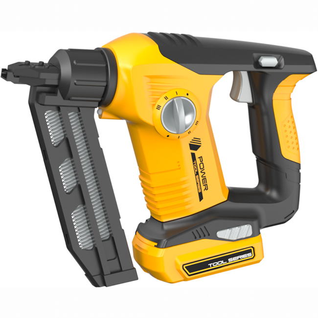 Наборы профессий - Игровой набор Otamanko Дрель перфоратор щетка желтый 3 в 1 (532.01.53)#4