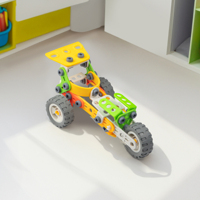 Конструктори з унікальними деталями - Конструктор Otamanko Грайко-збирайко 74 деталі (532.01.74)#5