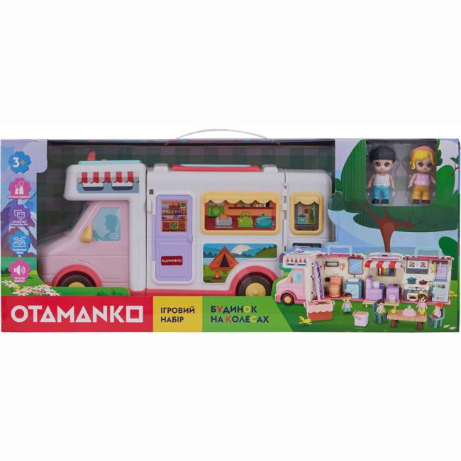 Транспорт і улюбленці - Ігровий набір Otamanko Дім на колесах (532.02.18)#4